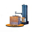 stretch wrapping machine pallet wrapping machine with top plate